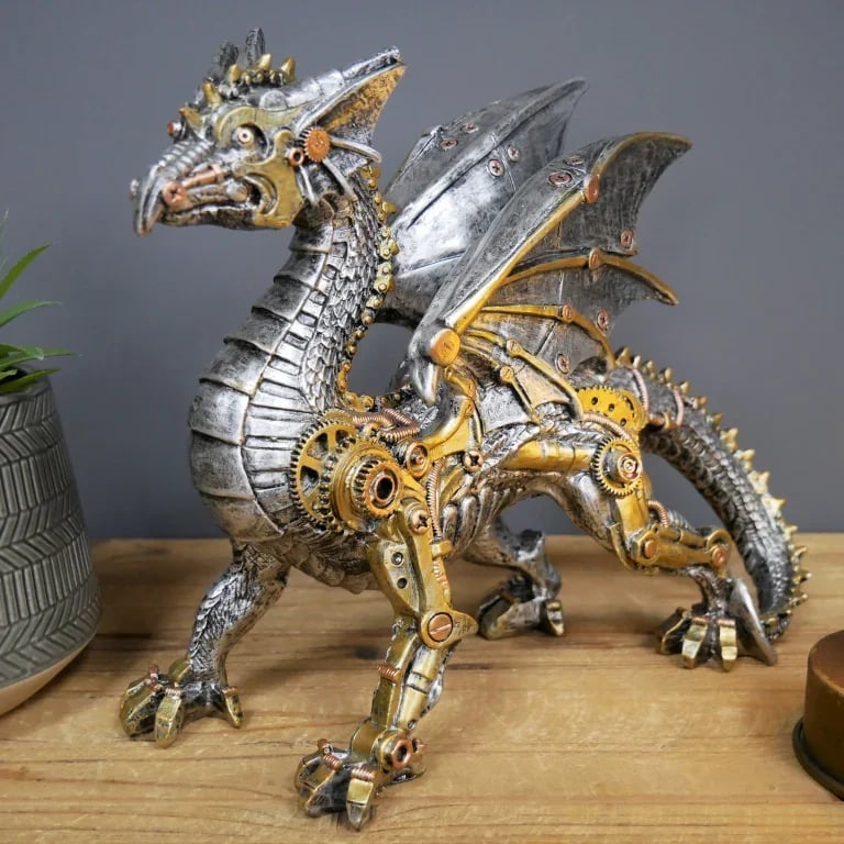 Mechanical Punk Animals Statues - GearBeast