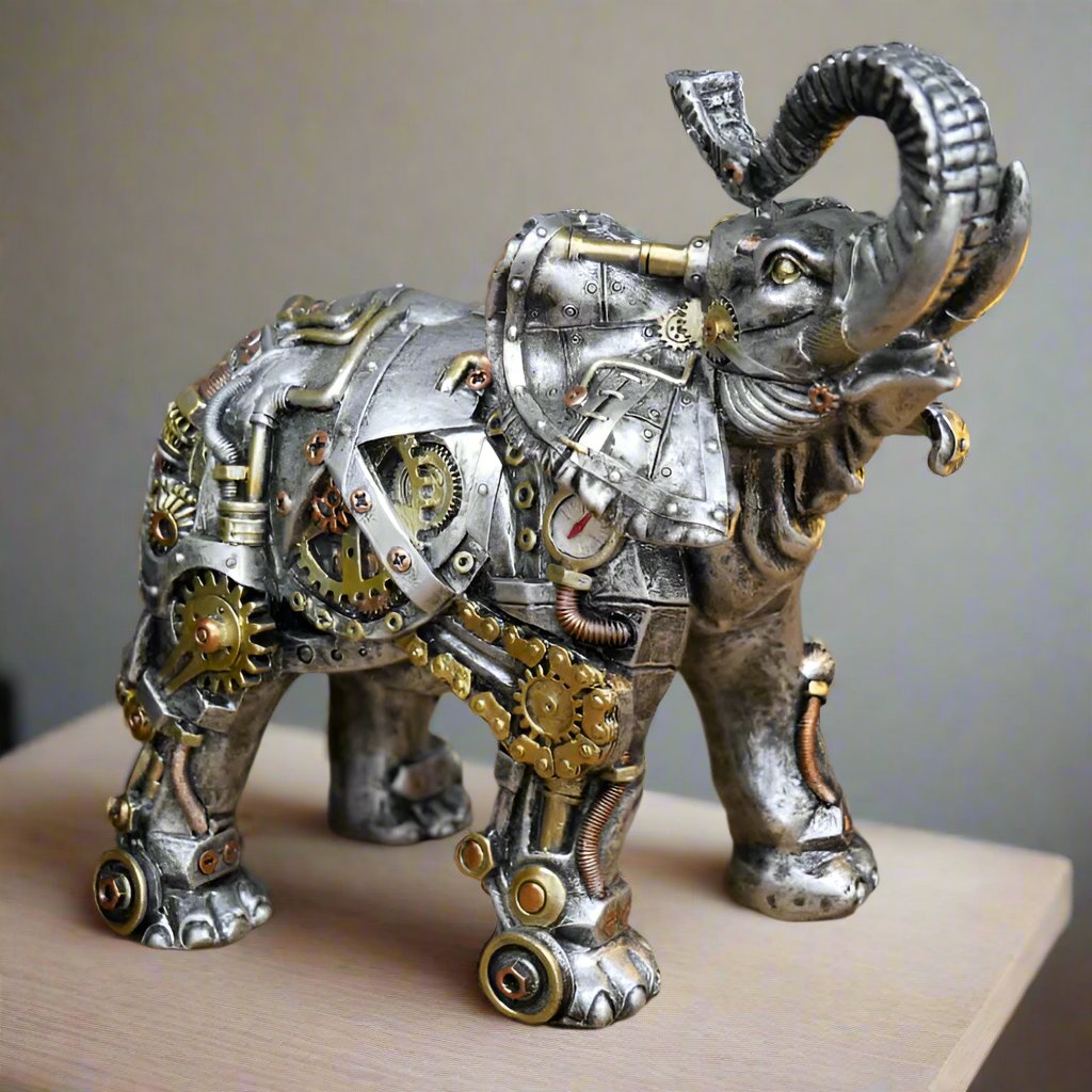 Mechanical Punk Animals Statues - GearBeast