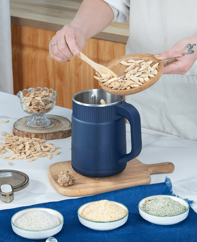 Moulin électrique compact en acier pour grains et graines | Virelle Maison