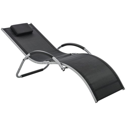 Ergonomic Lounger Chair – Curved Frame for Full-Body Support