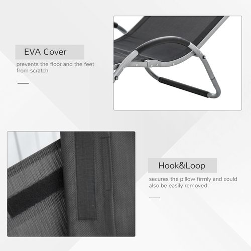 Ergonomic Lounger Chair – Curved Frame for Full-Body Support