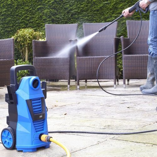 110 Bar Pressure Washer – Pro-Level Jet Cleaner with Foam Cannon for Patios, Cars & Driveways
