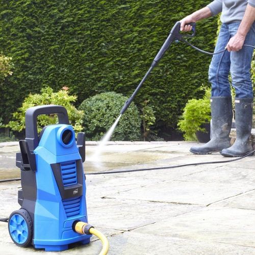 110 Bar Pressure Washer – Pro-Level Jet Cleaner with Foam Cannon for Patios, Cars & Driveways