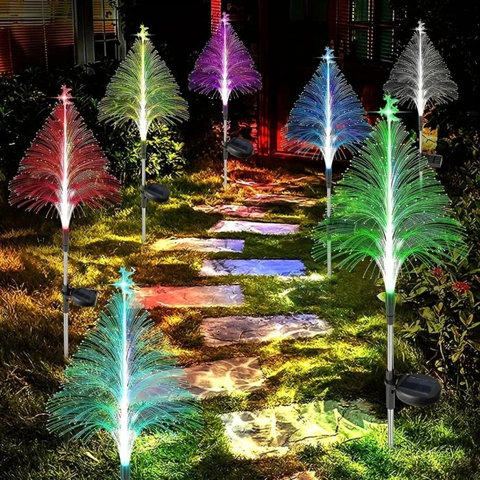 Éclairage solaire pour sapin de Noël - LumiTree