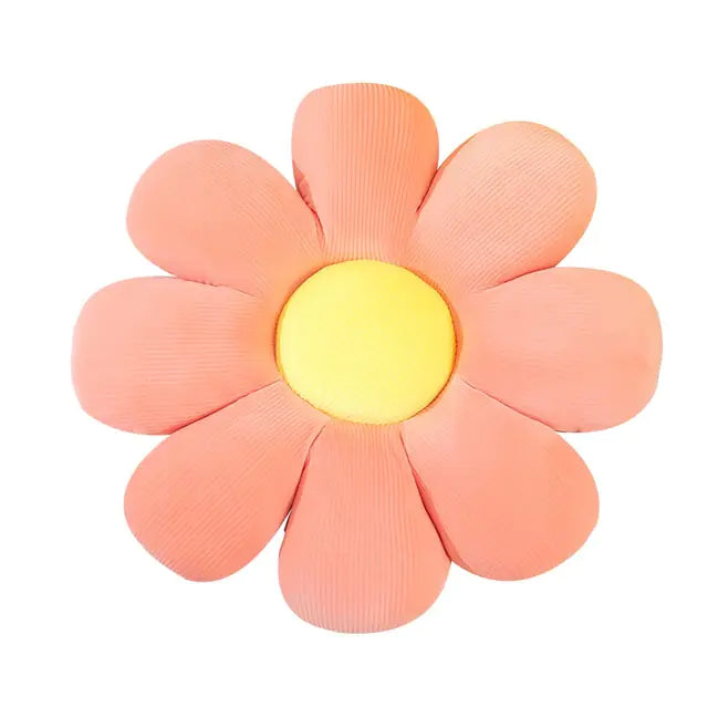 Cojín Estilizado y Cómodo en Forma de Flor - Floral Bliss