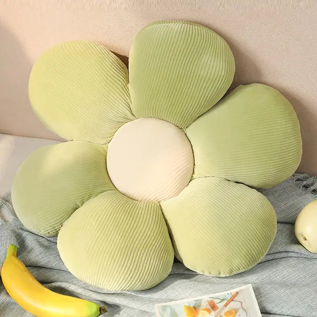 Cojín Estilizado y Cómodo en Forma de Flor - Floral Bliss