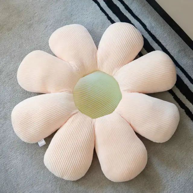 Cojín Estilizado y Cómodo en Forma de Flor - Floral Bliss