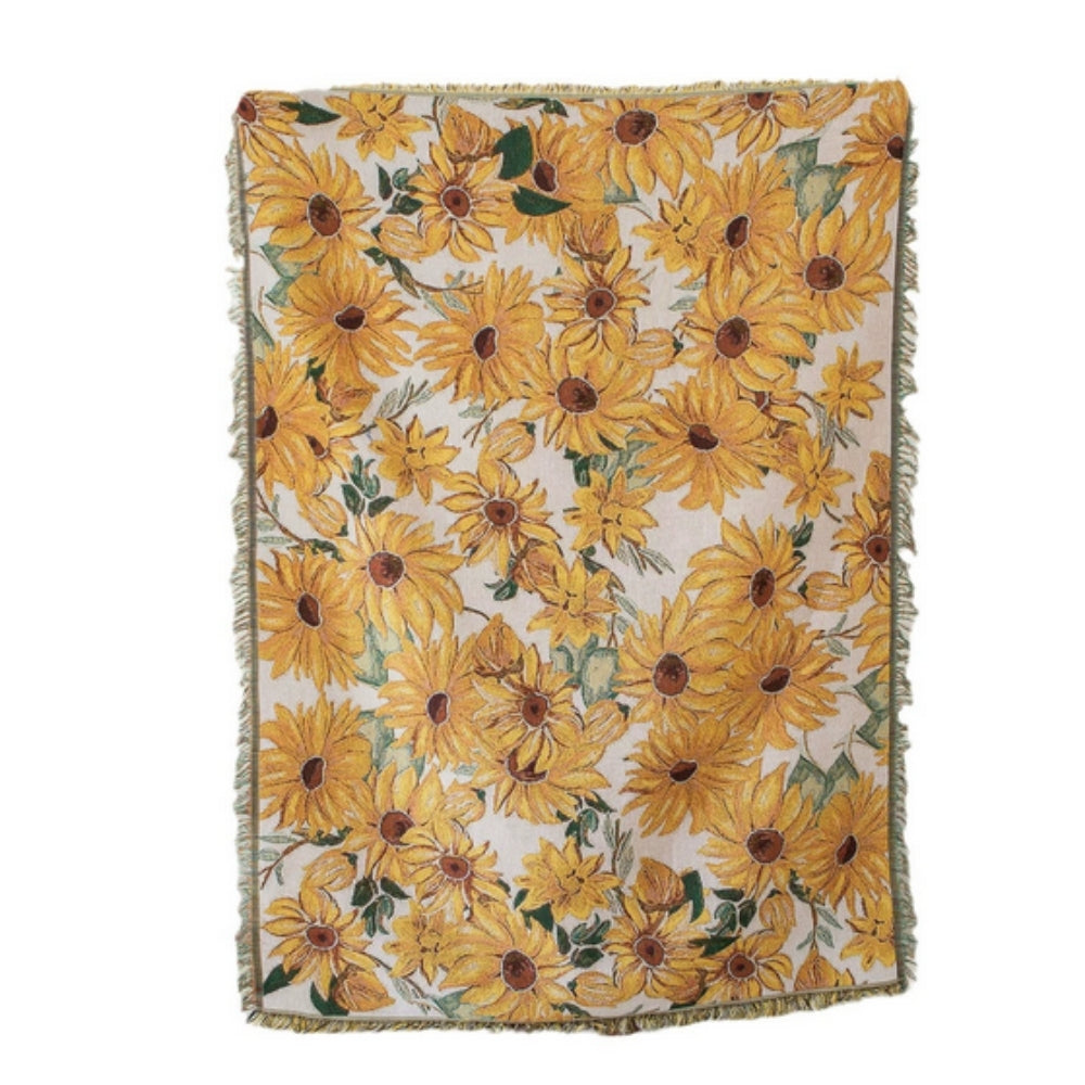 Sonnenblumen Outdoor Picknickdecke