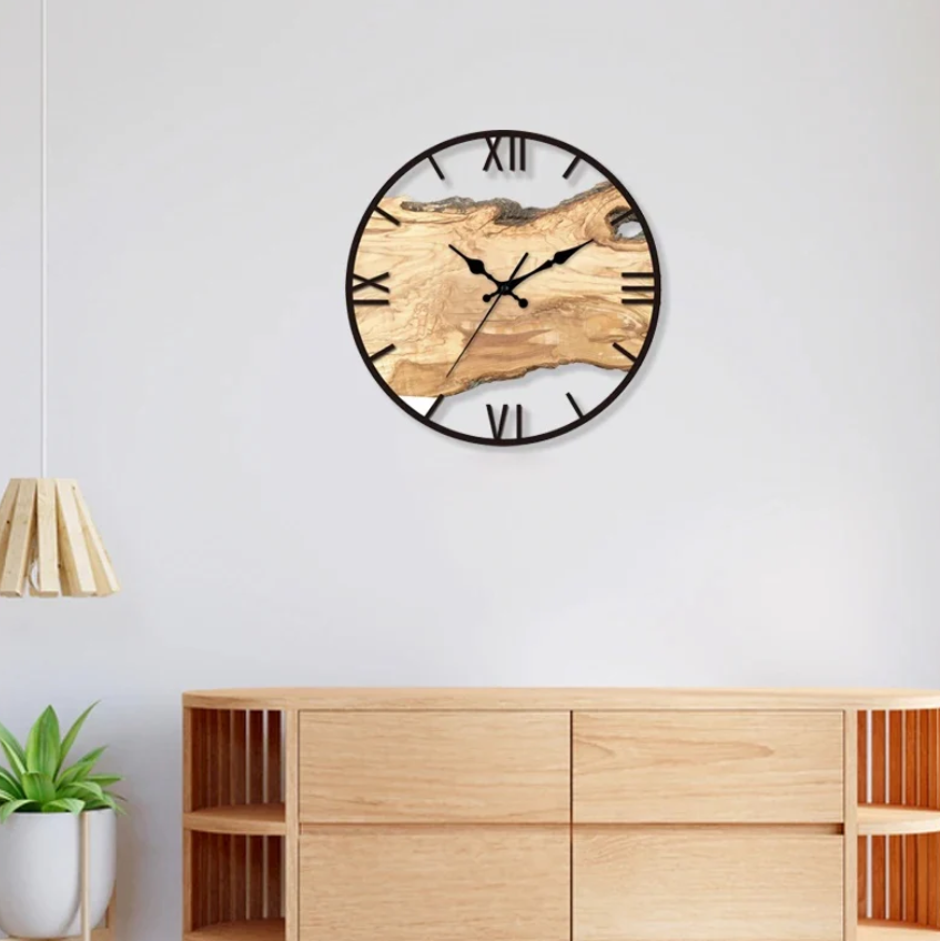Horloge murale transparente – Glimmor