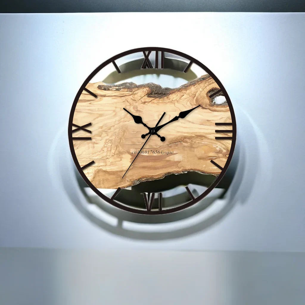 Horloge murale transparente – Glimmor