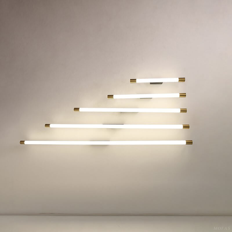 Modern Minimalist Vanity Thin Tube PC LED  Wall Sconce Lamp