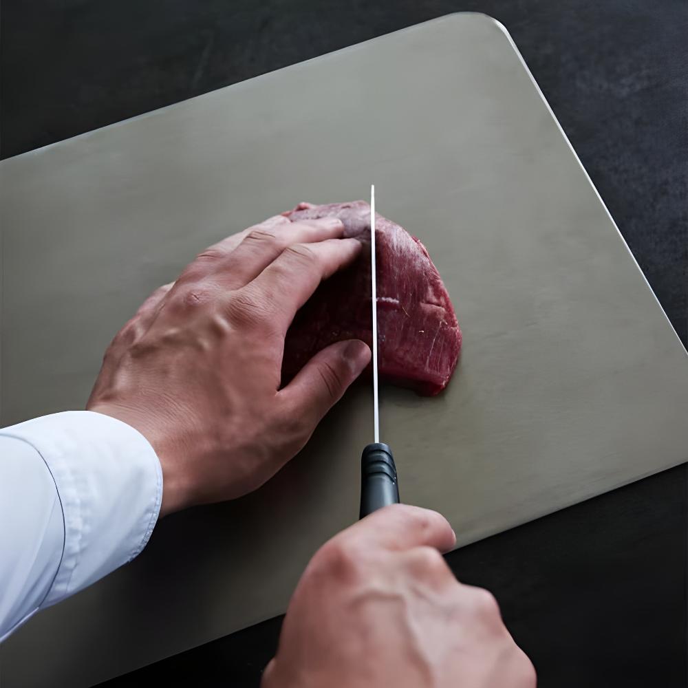 Tabla de Cortar Premium de Acero Inoxidable