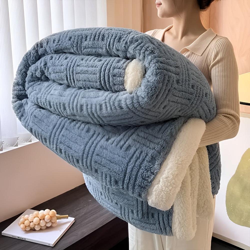Plüsch-Paradies Sherpa-Decke™️