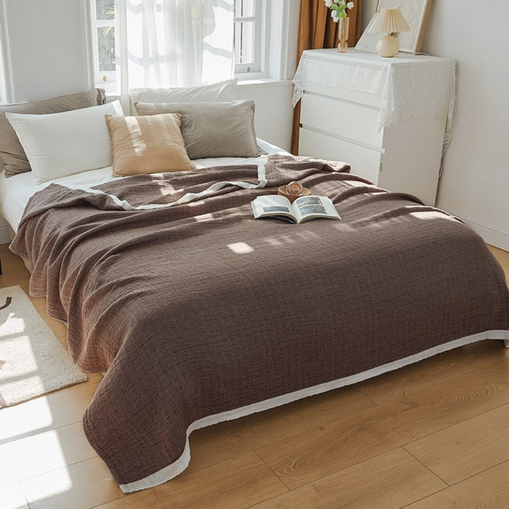 Deluxe Musselin Baumwoll Mehrlagige Decke