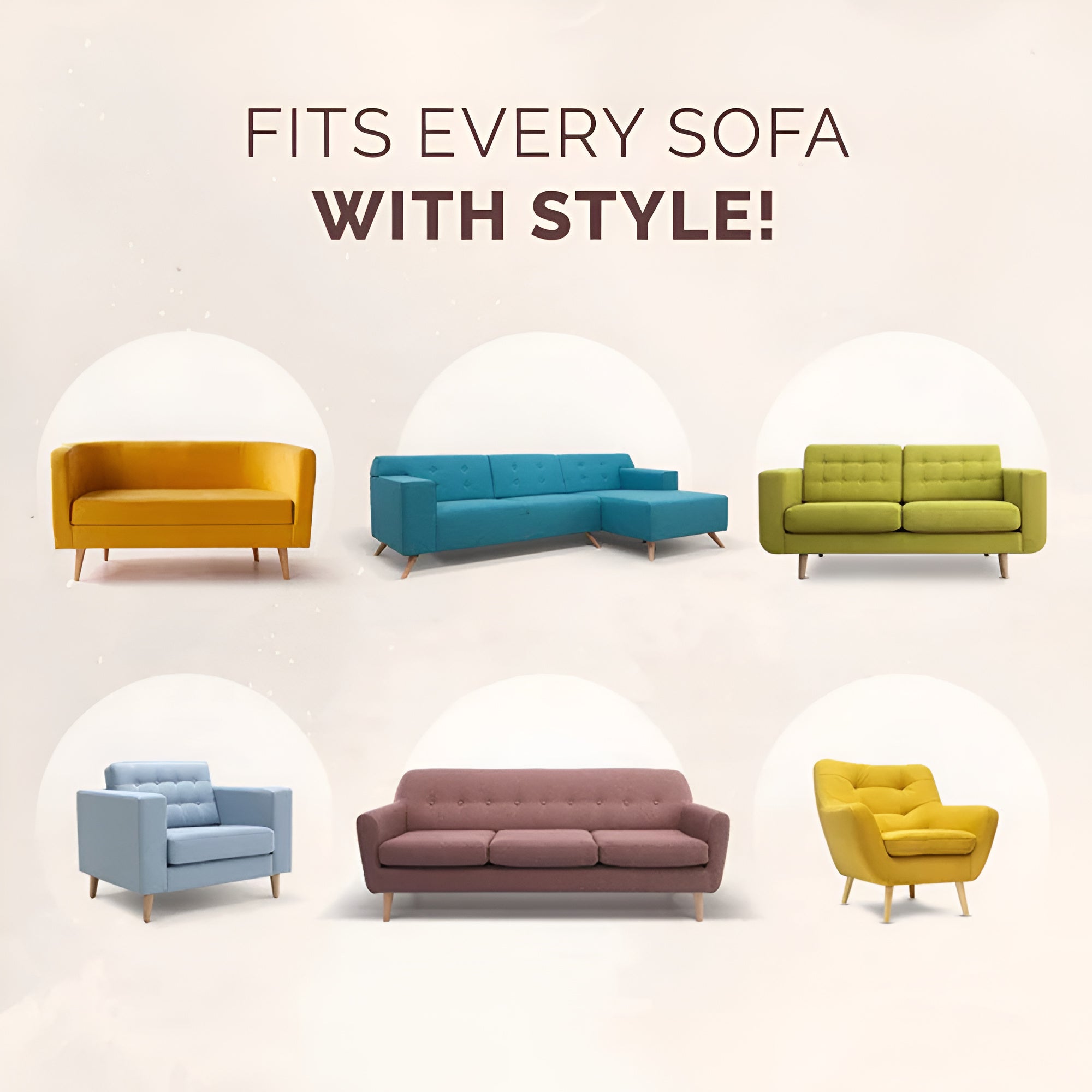 Moderner Bloom Wendbarer Sofabezug