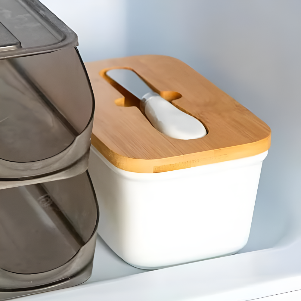 Contenedor Elegante para Cortar Mantequilla