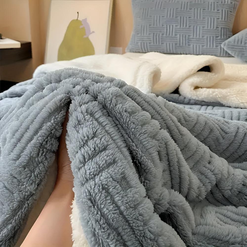Plüsch-Paradies Sherpa-Decke™️
