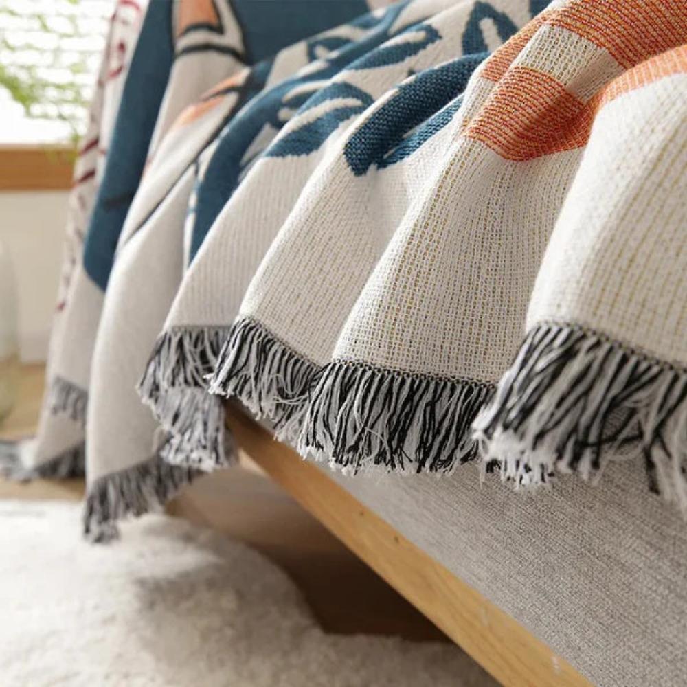 Funda de sofá Tassel Tide para todas las estaciones
