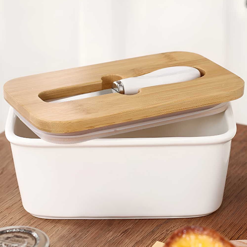 Contenedor Elegante para Cortar Mantequilla