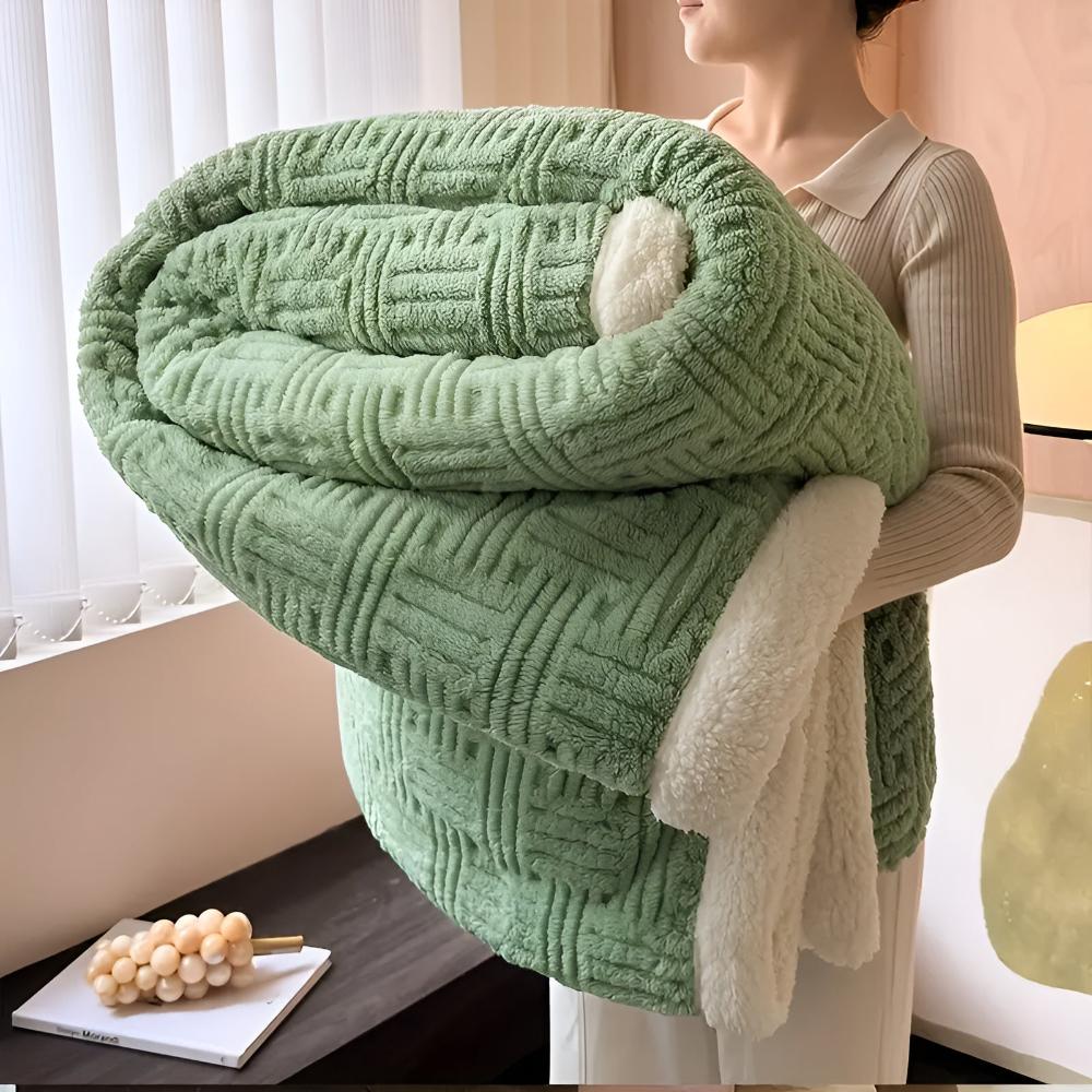 Plüsch-Paradies Sherpa-Decke™️