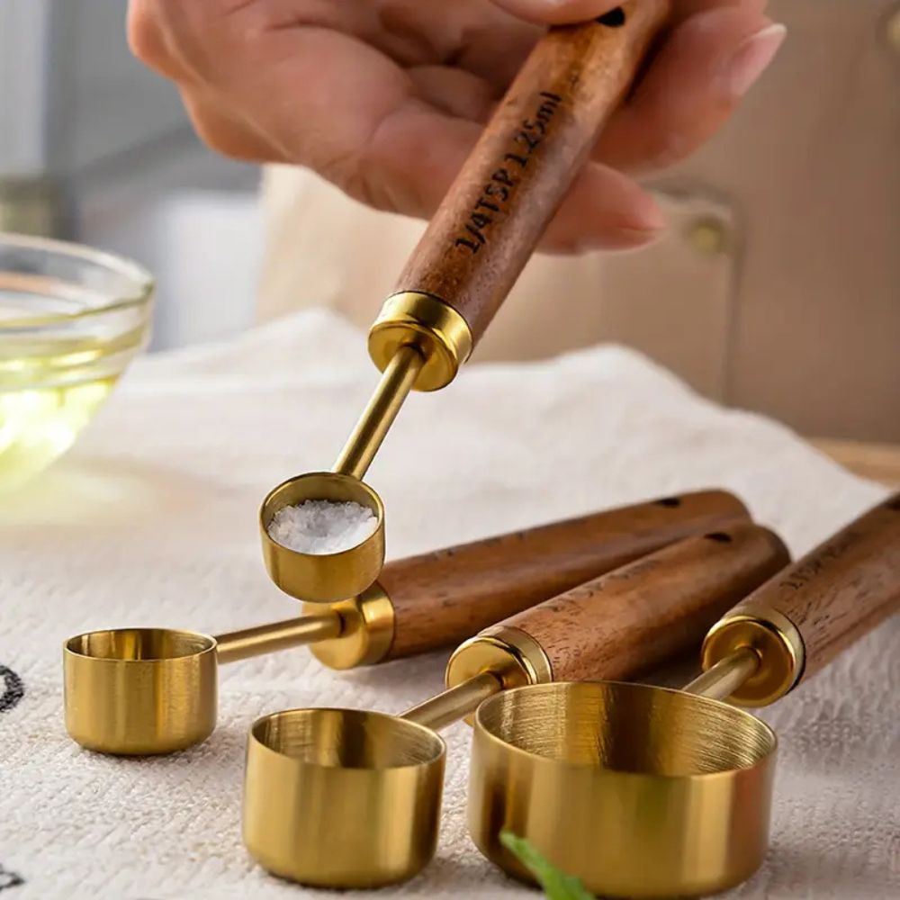 Golden Messlöffel Set