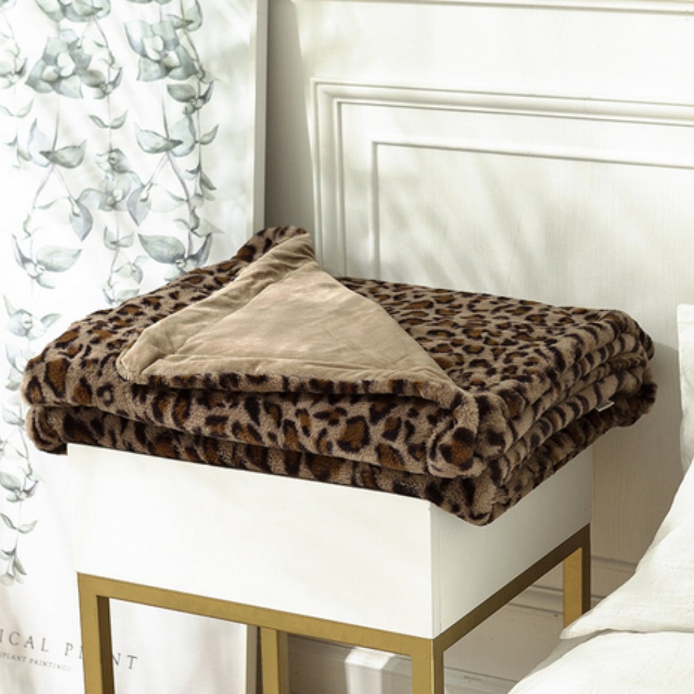 Wilde Eleganz Leopardenmuster-Decke