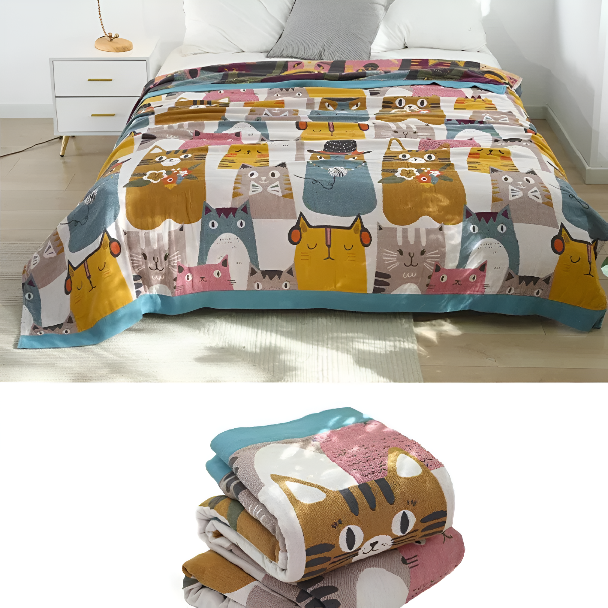 Verspielte Wendbare Katzen-Decke