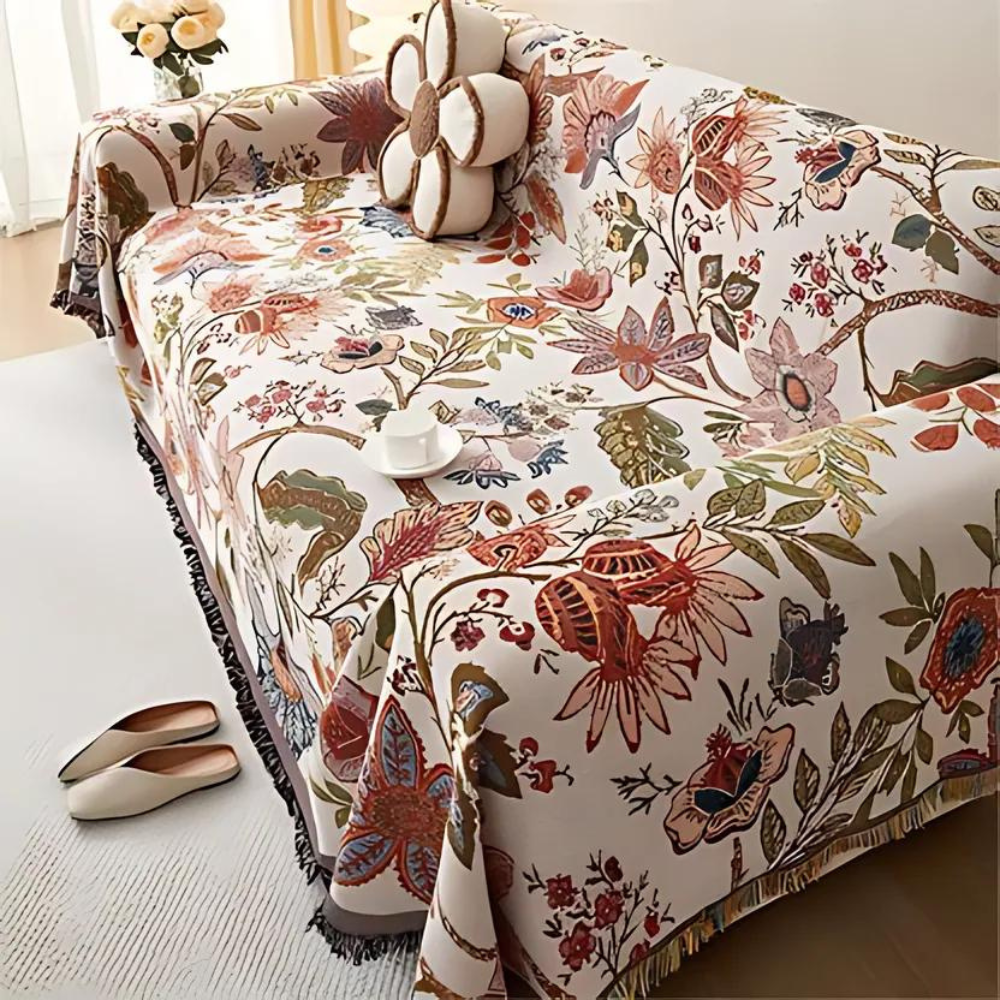 Manta floral Country Charm