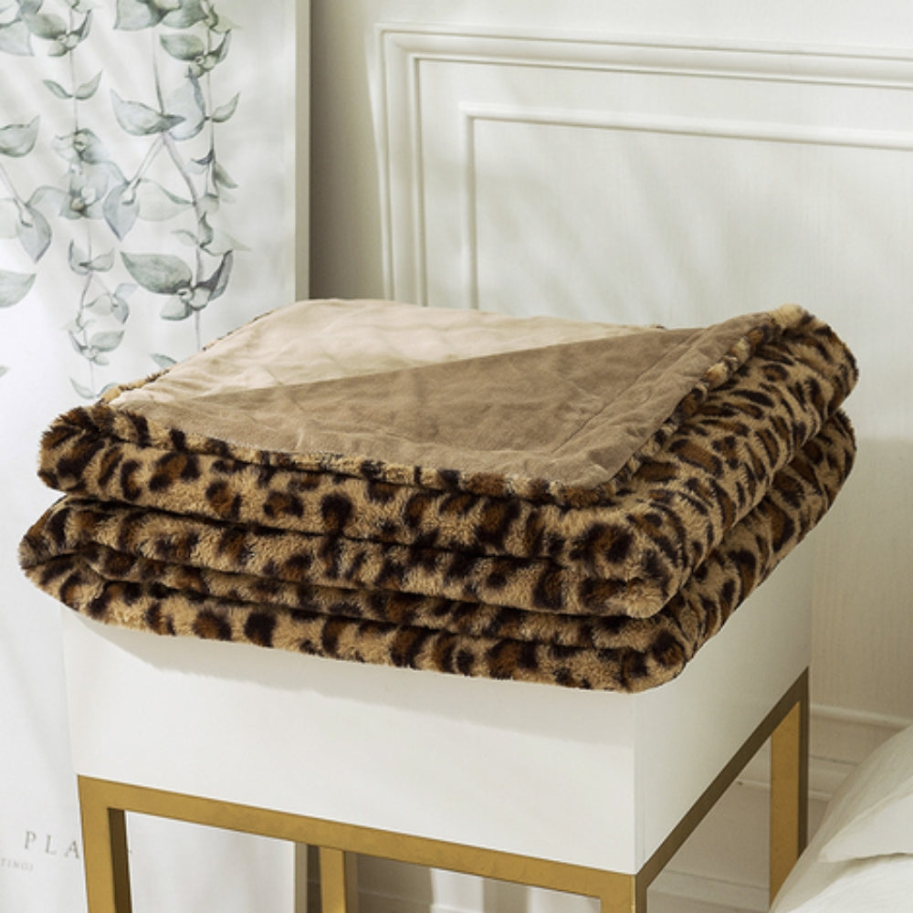 Wilde Eleganz Leopardenmuster-Decke