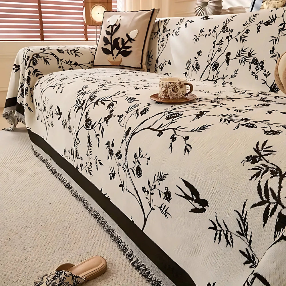 Ormel Elegant Chenille Couch Cover