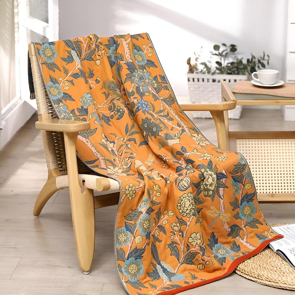 Toalla de baño reversible Hibiscus