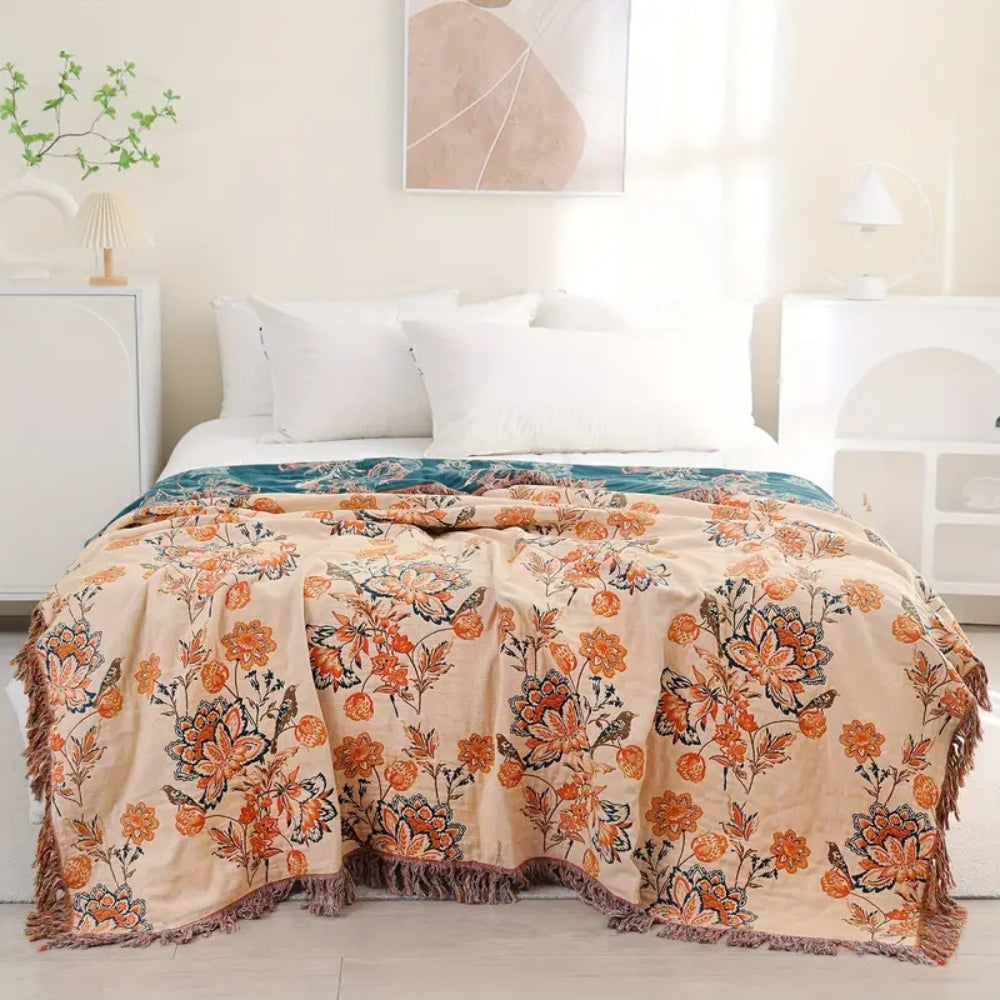 Rustikale Gemütliche Boho Wohndecke