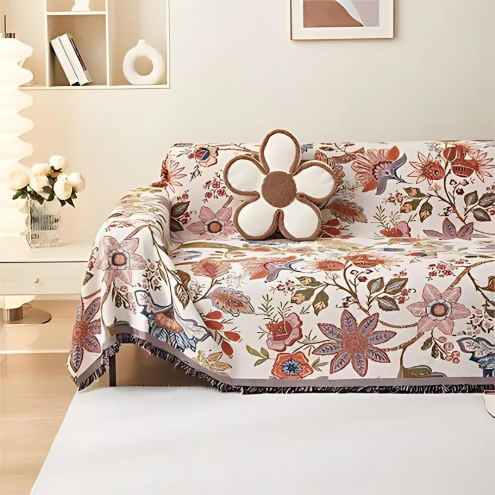 Manta floral Country Charm