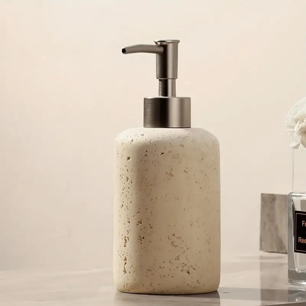 Botella recargable de lujo para baños