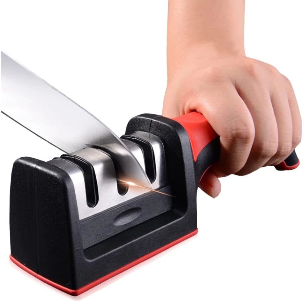 Afilador de Cuchillos con Mango Cómodo