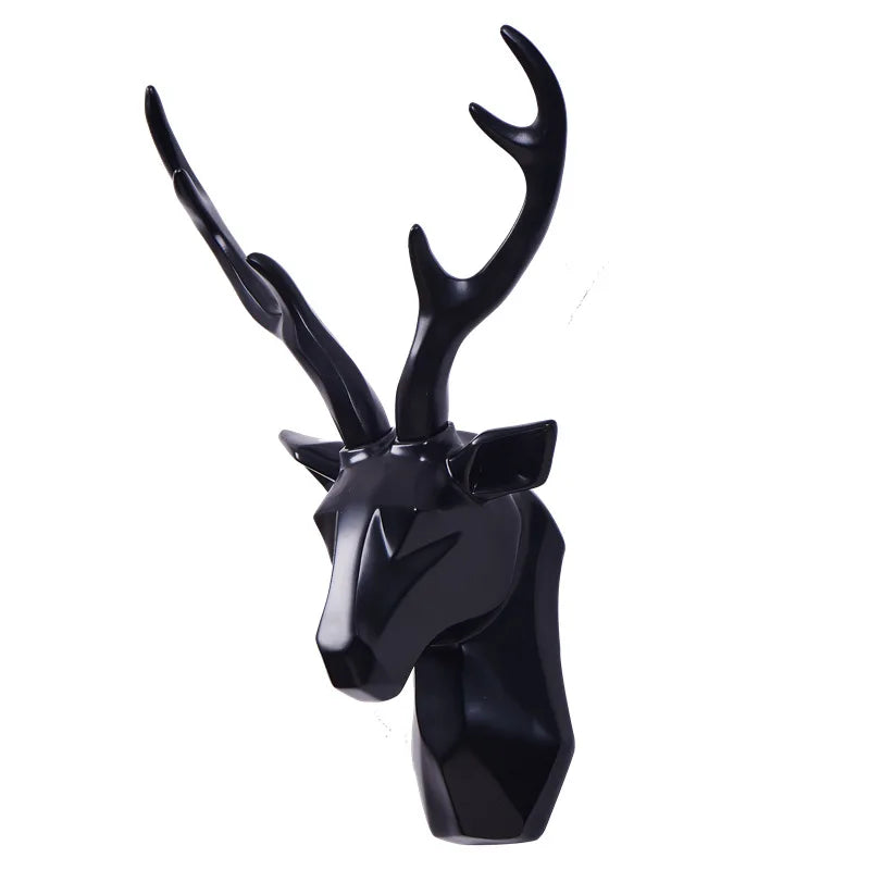 3D Deer Head Sculpture for a Majestic Atmosphere - RegalDeer