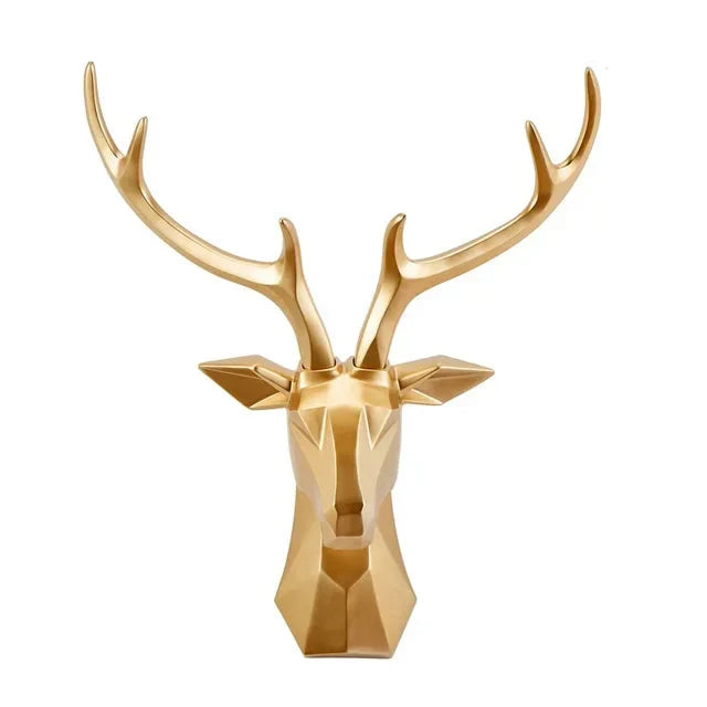 3D Deer Head Sculpture for a Majestic Atmosphere - RegalDeer