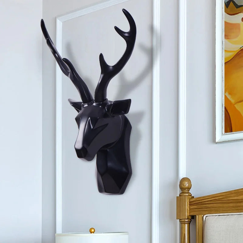 3D Deer Head Sculpture for a Majestic Atmosphere - RegalDeer
