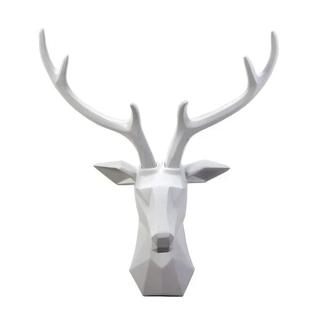 3D Deer Head Sculpture for a Majestic Atmosphere - RegalDeer