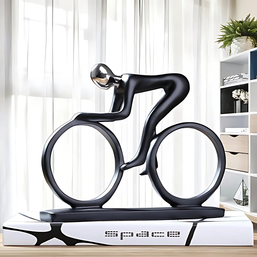 Momentum Nordic Radfahrer-Skulptur