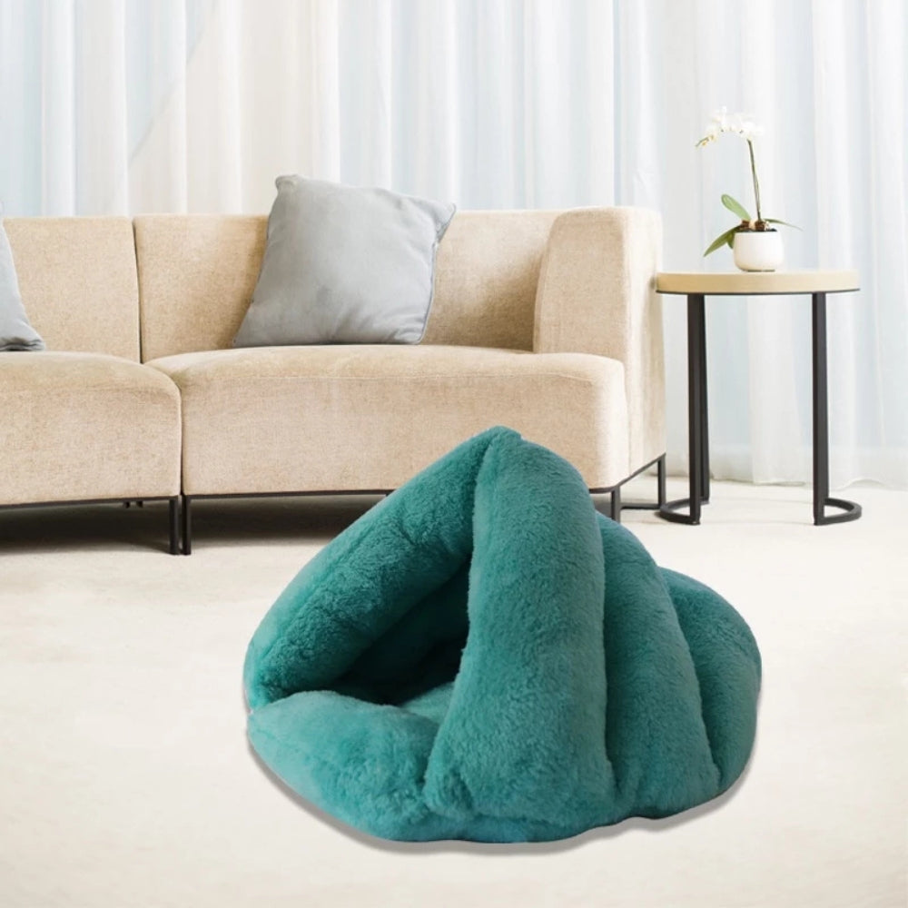 Polar-Fleece Haustierhöhlenbett