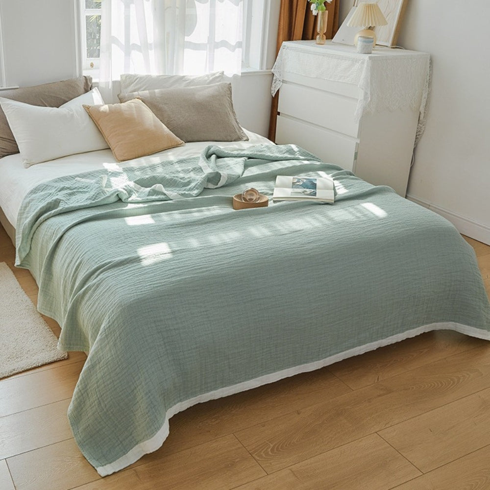 Deluxe Musselin Baumwoll Mehrlagige Decke
