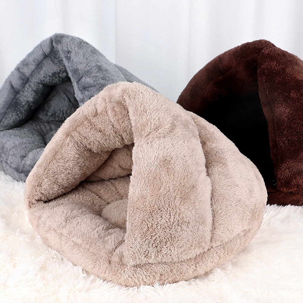 Polar-Fleece Haustierhöhlenbett