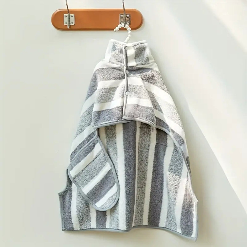 Peignoir serviette de séchage doux pour chien