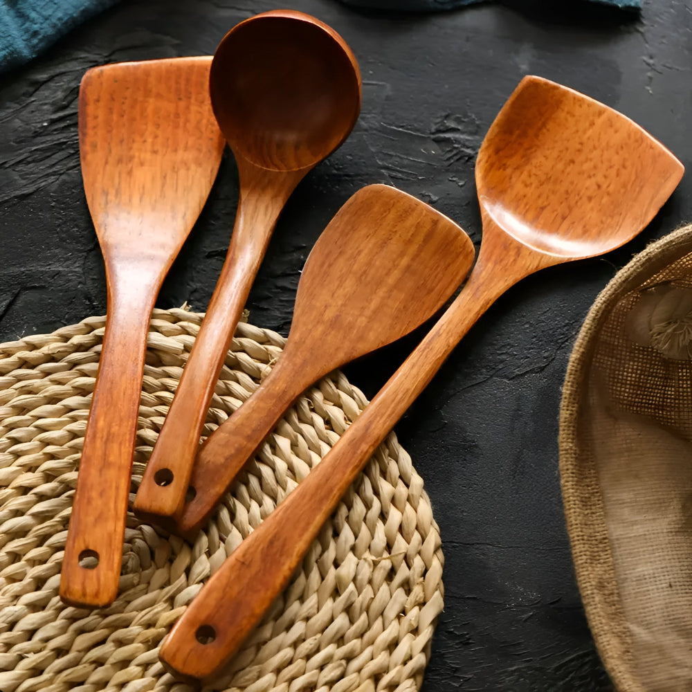 Utensilios de Cocina de Madera