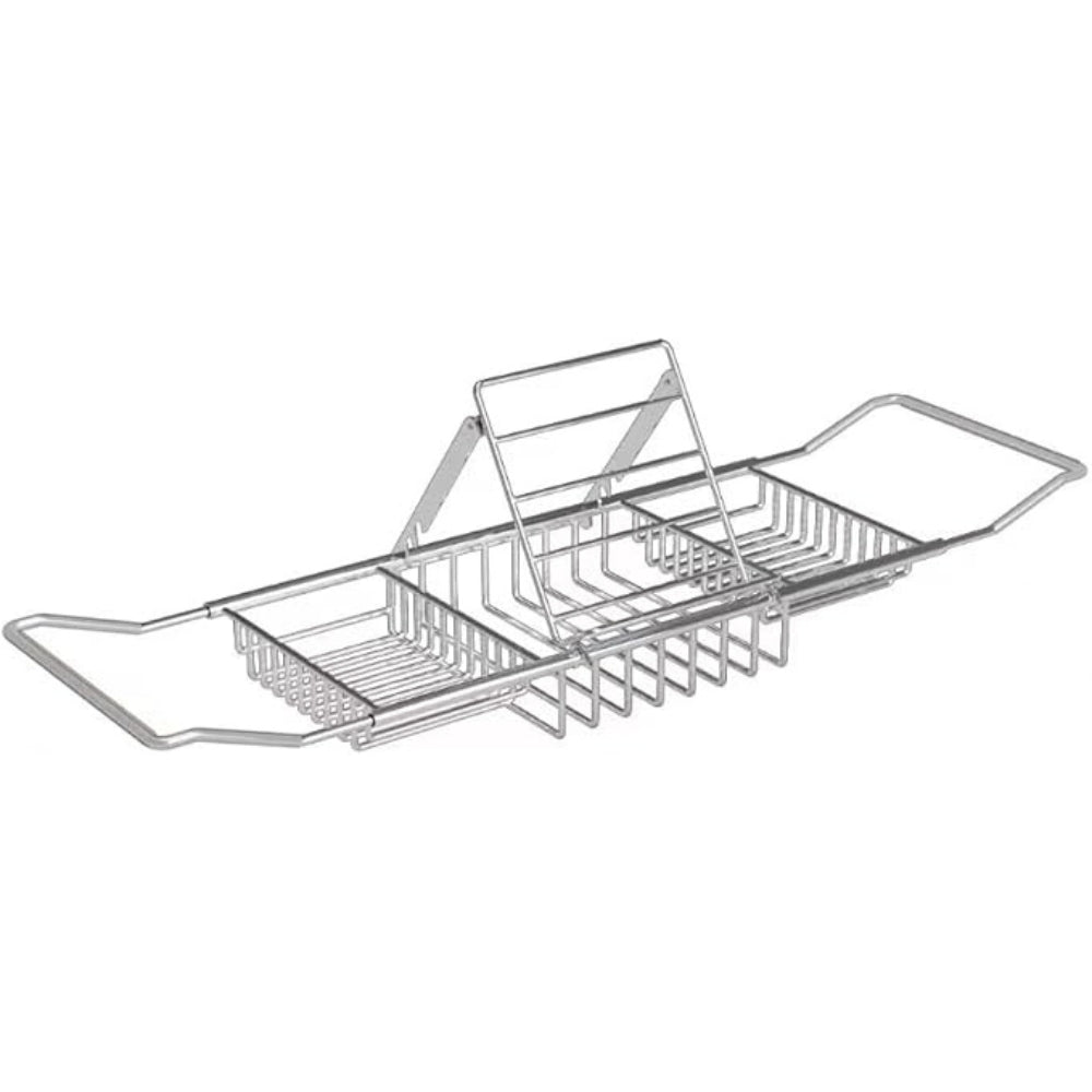 Verstellbares Edelstahl Badewannen-Tablett