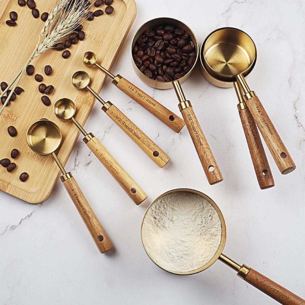 Golden Messlöffel Set