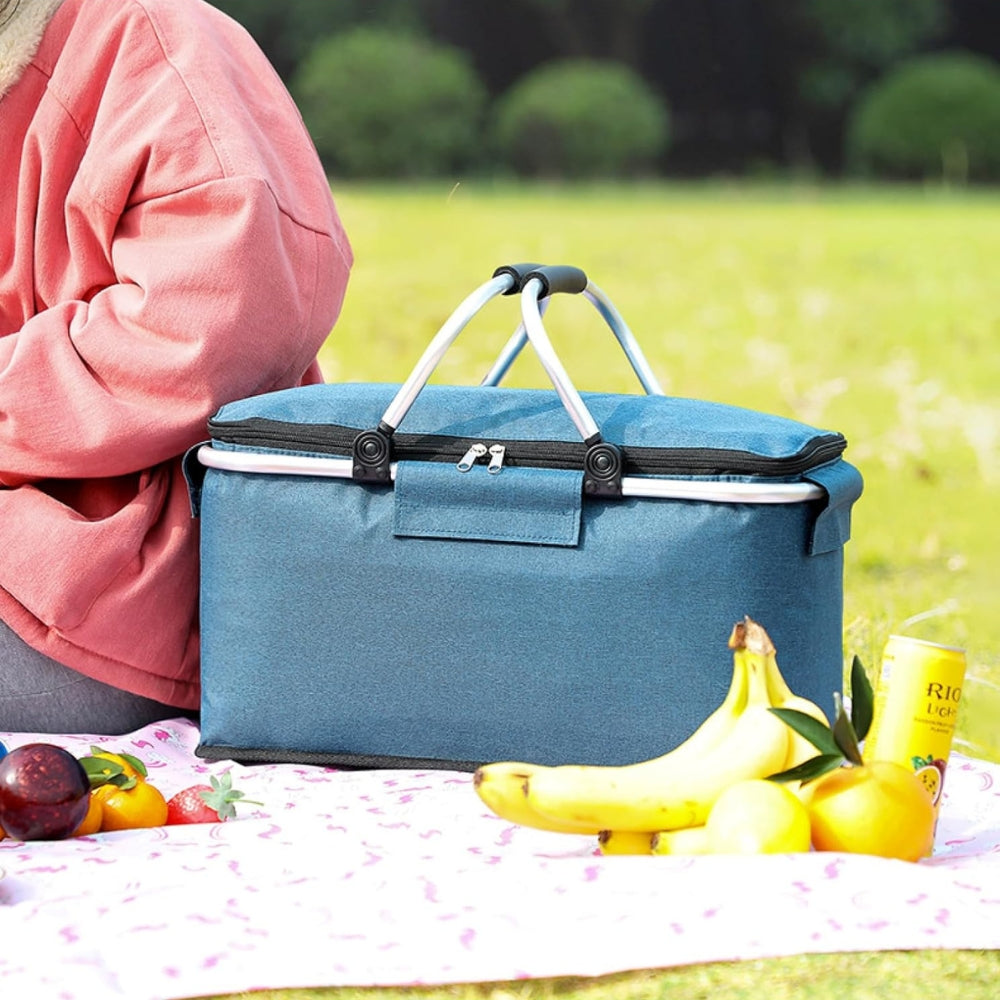 Cesta de picnic plegable e impermeable