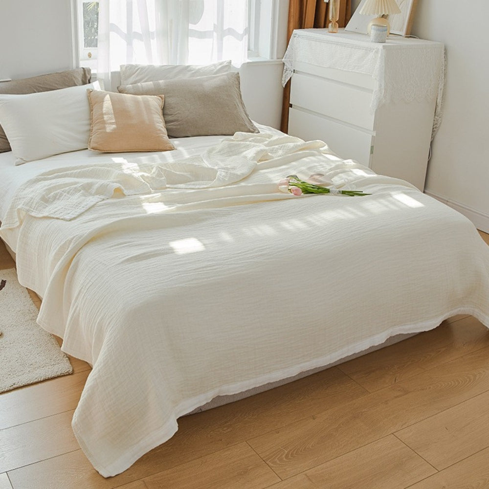 Deluxe Musselin Baumwoll Mehrlagige Decke