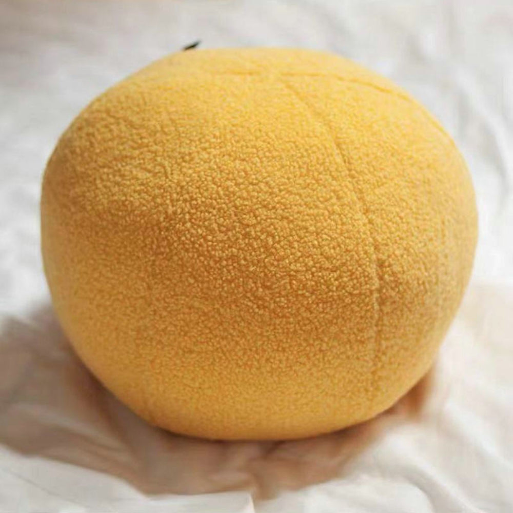 Weiches Kugelförmiges Bouclé-Kissen